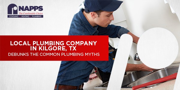 Napps local plumbing company debunks the common plumbing myths