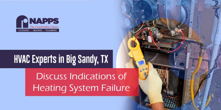 Indications of heating system failure