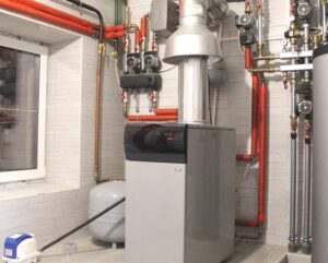 Boiler heating system